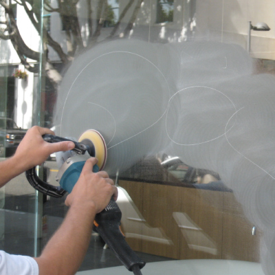 Glass Scratch Removal